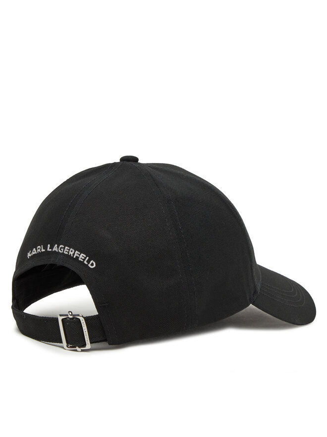 KARL LAGERFELD Шапка с козирка KARL LAGERFELD A2W33062 Черен