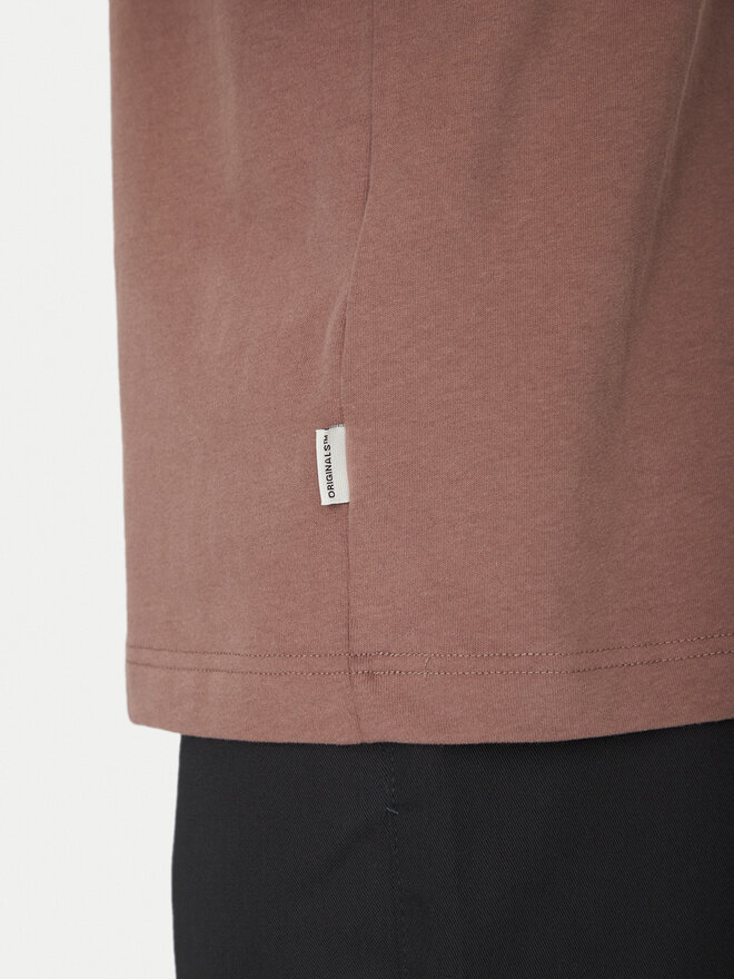 Jack&Jones Jack&Jones Majica Boston 12272968 Rjava Relaxed Fit