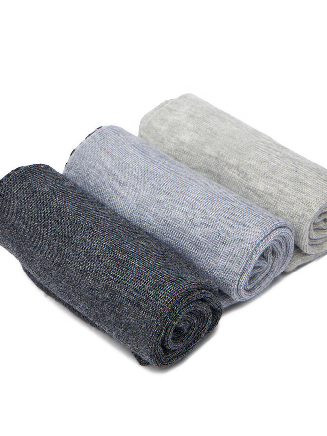 GINO ROSSI Lange Socken GINO ROSSI CEO_AS_GR_01_W_AW26 (3-PACK). Grau