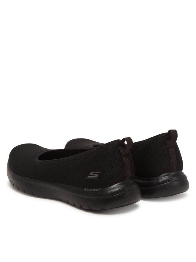 Skechers Baleriny Skechers On-The-Go Flex-Siena 138360/BBK Czarny