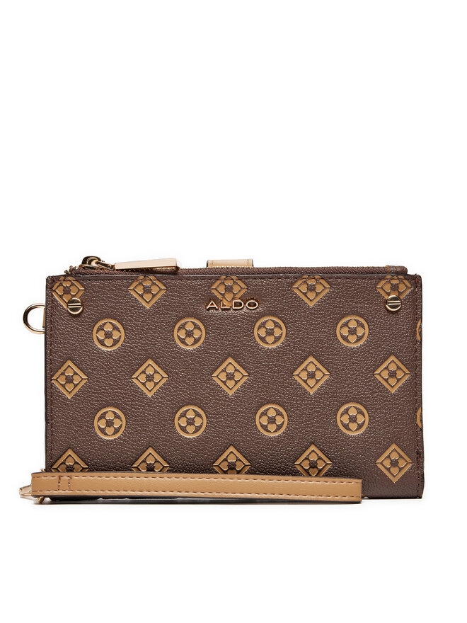 Aldo Голям дамски портфейл Aldo Illori 13863741 Кафяв