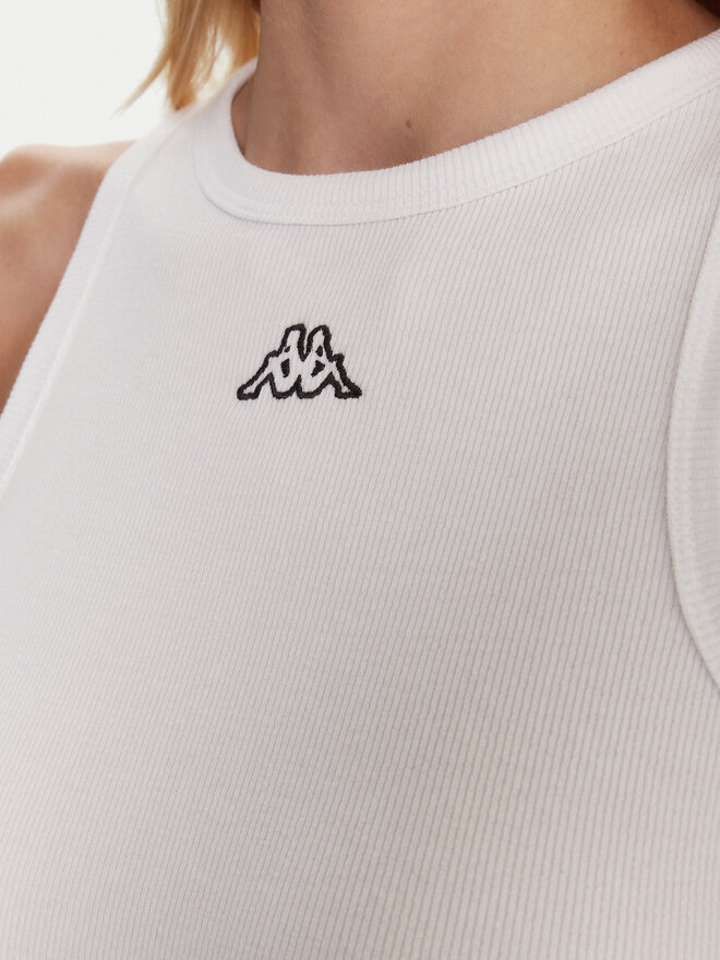 Kappa Kappa Top-Set Logo Myrta 38277KW Weiß Regular Fit