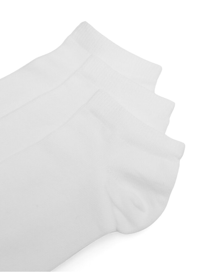 adidas 3 pares de calcetines cortos unisex adidas HT3447 3-PACK Blanco