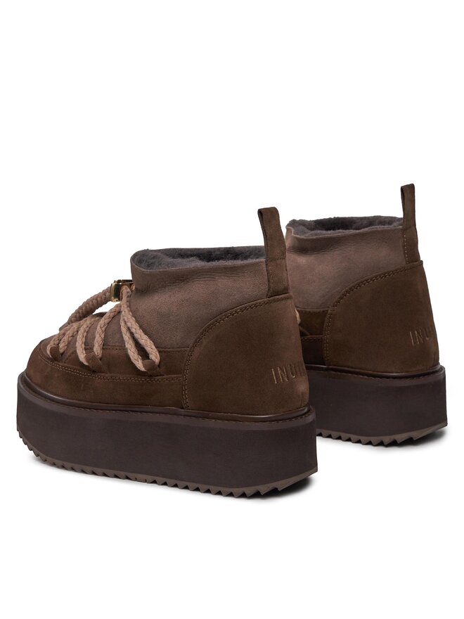 Inuikii Botas de nieve Inuikii Classic Low Platform 75104-105 Marrón