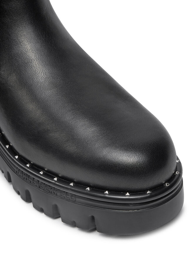 KARL LAGERFELD Боти тип челси KARL LAGERFELD KL45344 Черен