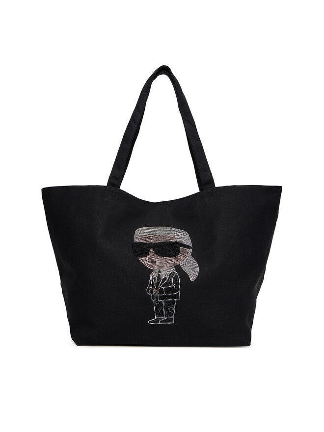 KARL LAGERFELD Handtasche KARL LAGERFELD A3W50016 Schwarz