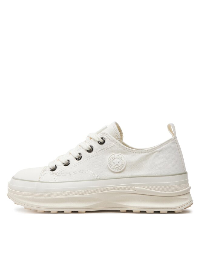 Big Star Shoes Plátěnky Big Star Shoes NN274126 Bílá