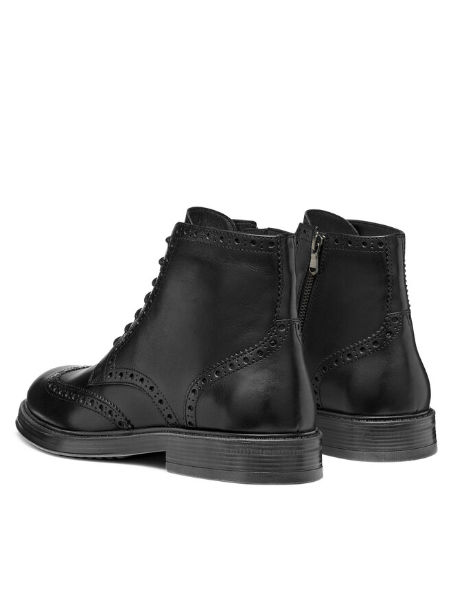 Geox Stiefel Geox U Henreys U56LWB 00043 C9999 Schwarz