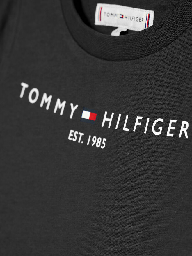 Tommy Hilfiger Tommy Hilfiger Marškinėliai Essential KS0KS00210 Juoda Regular Fit