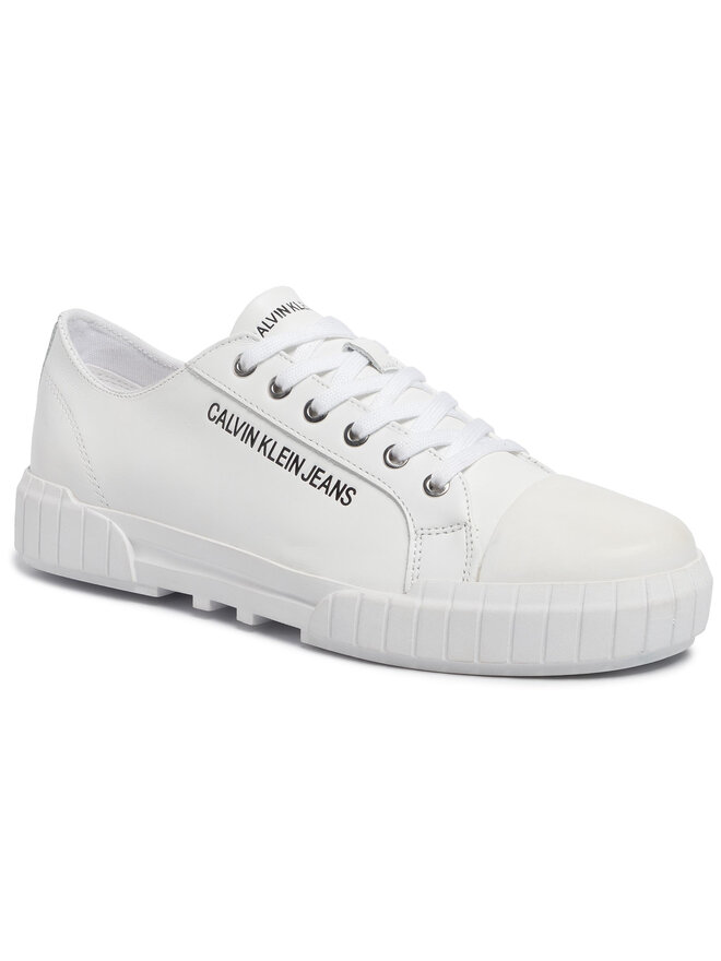 Tygskor Calvin Klein Jeans Burton S1754 Vit eskor