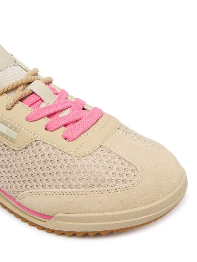 Tommy Jeans Sneakers Tommy Jeans Tjw Low Profile Runner Knit EN0EN02992 Beige