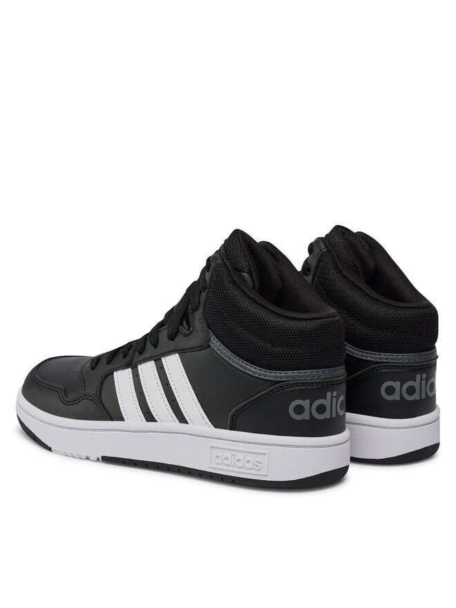 adidas Снікерcи adidas Hoops 3.0 Mid K GW0402 Чорний