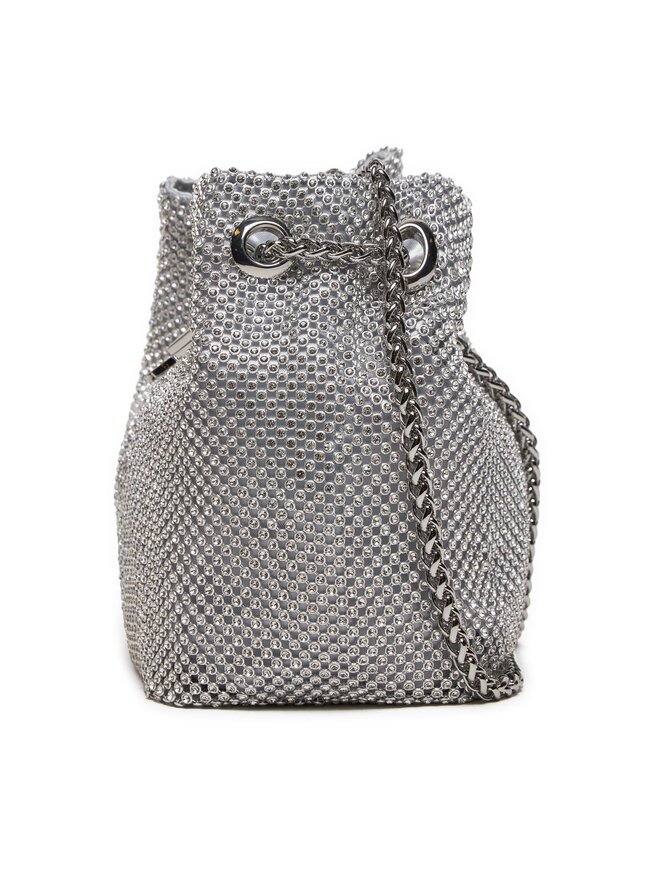 Bolso plateado guess on sale