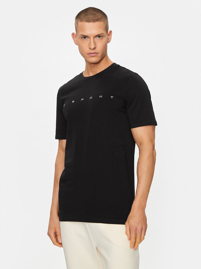 4F 4F Camiseta 4FWSS24TTSHM1283 Negro Regular Fit