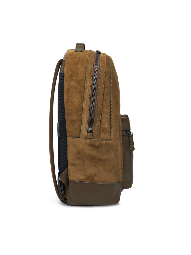 Tommy Hilfiger Rucksack Tommy Hilfiger Th Casual Suede Backpack AM0AM13229 Grün