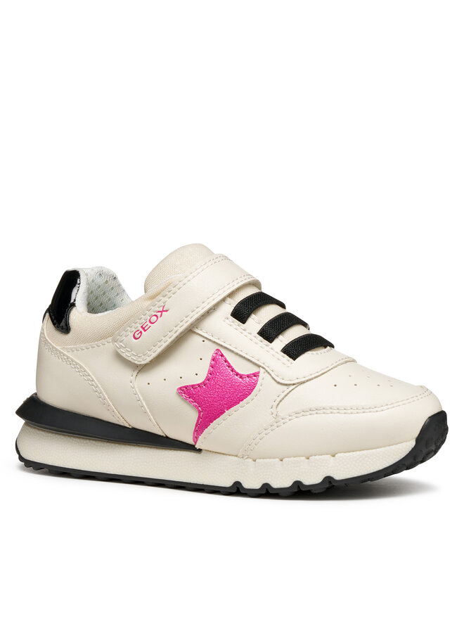 Geox J Fastics Girl – Scarpe Da Ginnastica Traspiranti E Leggere Per Bambine E Ragazze, Comfort Garantito