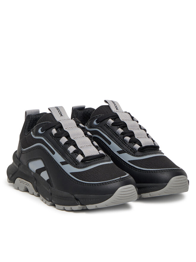 Geox Sneakersy Geox J Flexyper Plus J56MVB 0FU54 C0017 S Černá