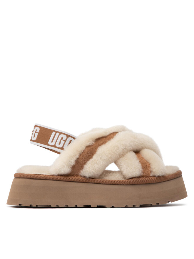 Ugg Papuče Ugg W Disco Cross Slide 1121550 Bež