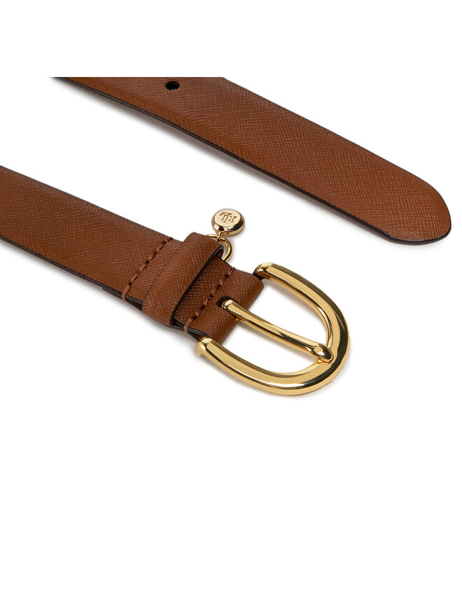 LAUREN RALPH LAUREN Dámský pásek Lauren Ralph Lauren Charm Classc 412802952005 Hnědá