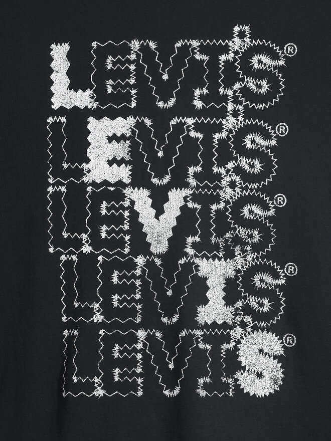 Levi's® Levi's® Marškinėliai 16143-1240 Juoda Relaxed Fit