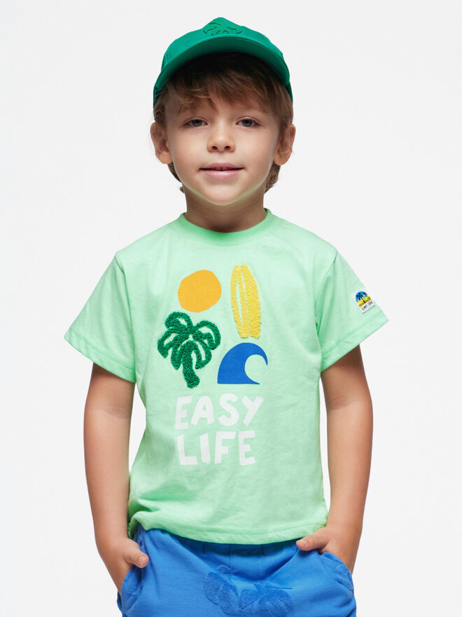Mayoral Mayoral Camiseta 3007 Verde Regular Fit