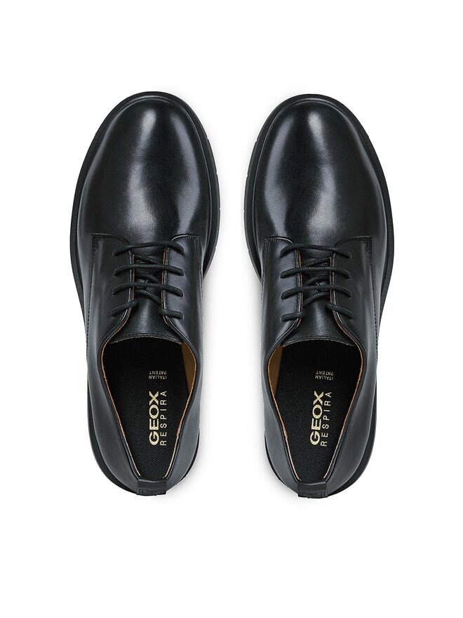 Geox Oxfords Geox D Spherica Ec1 D16QRA 00043 C9999 Μαύρο