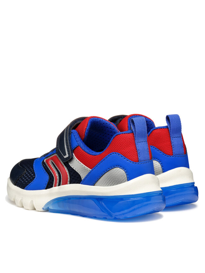 Geox Sneakersy Geox J Ciberdron J45LBC 1454 C4244 S Tmavomodrá