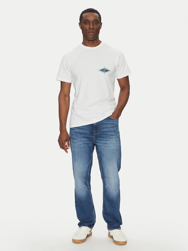 Quiksilver Quiksilver Футболка EQYZT08046 Білий Regular Fit