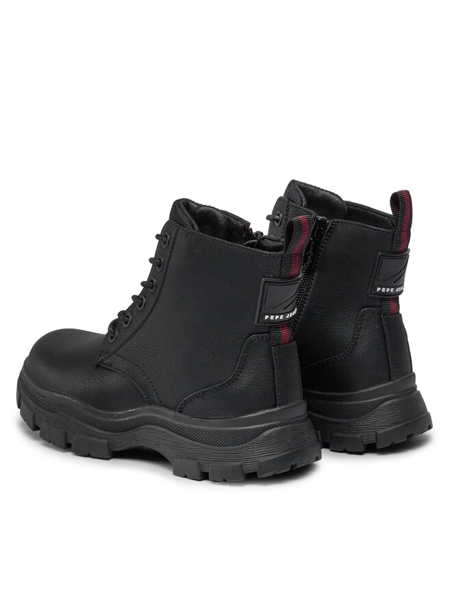 Pepe Jeans Botines planos Pepe Jeans PBS50100 Negro