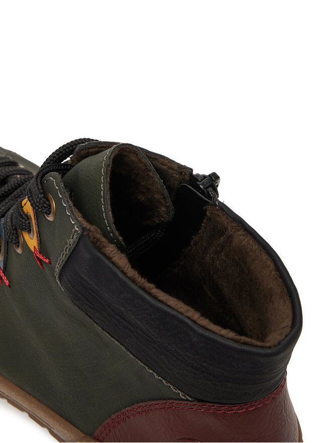 Rieker Schnürschuhe Rieker N0711-54 Grün
