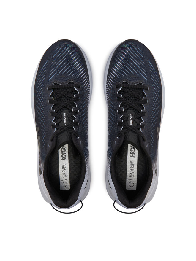 Hoka Παπούτσια για Τρέξιμο Hoka Rincon 3 Wide 1121370 Μαύρο