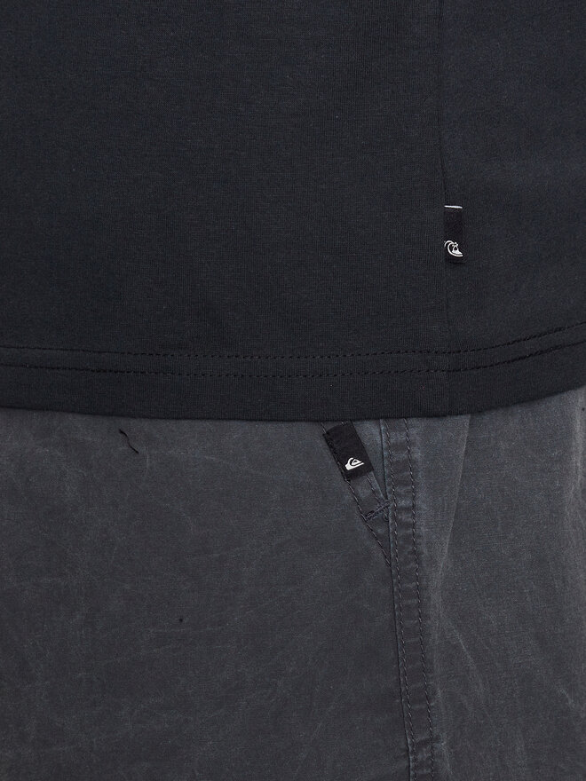Quiksilver Quiksilver Marškinėliai The Original EQYZT07239 Juoda Regular Fit