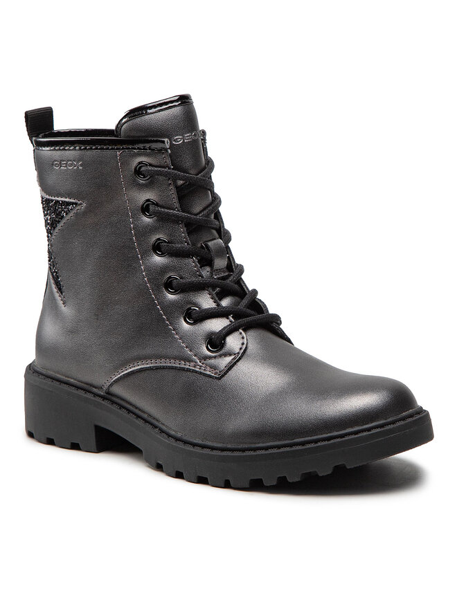 Geox Ботуши Geox J Casey G. G J9420G 0NFEW C0062 S Сребрист