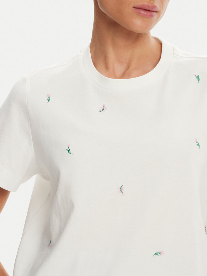 Vero Moda Vero Moda Футболка 10325318 Білий Regular Fit
