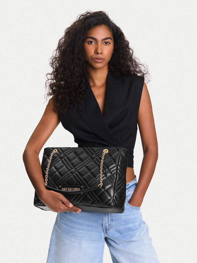 LOVE MOSCHINO Handtasche LOVE MOSCHINO JC4145PP0MLA0000 Schwarz