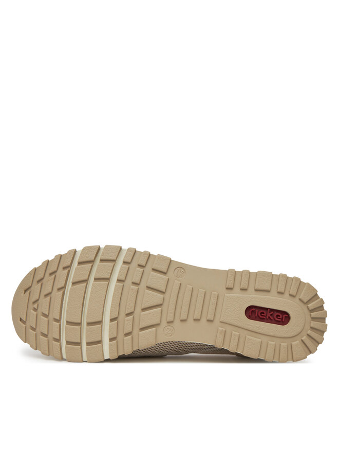 Rieker Pantofi Rieker N7455-60 Bej