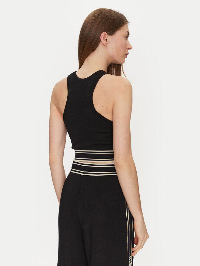 Elisabetta Franchi Elisabetta Franchi Τοπ TK-39S-51E2 Μαύρο Slim Fit