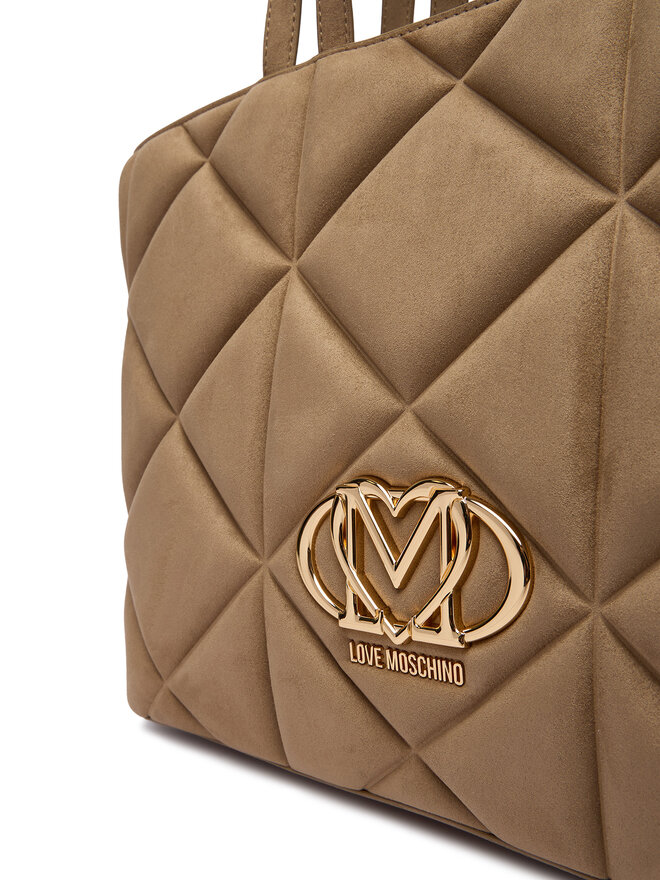 LOVE MOSCHINO Ročna torba LOVE MOSCHINO JC4397PP0NKE0105 Bež