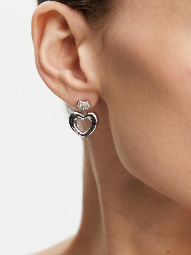 Guess Pendientes Guess JUBE05209JW Plata
