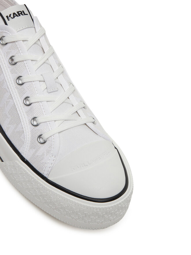 KARL LAGERFELD Sneakers aus Stoff KARL LAGERFELD KL50425 Weiß