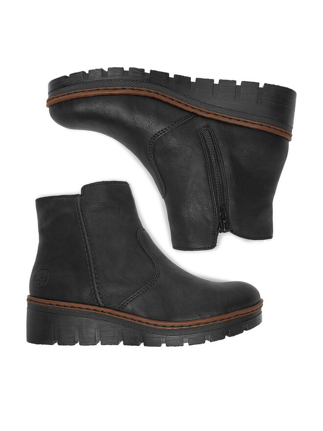 Rieker Botki Rieker CEO-X9165-00 Czarny