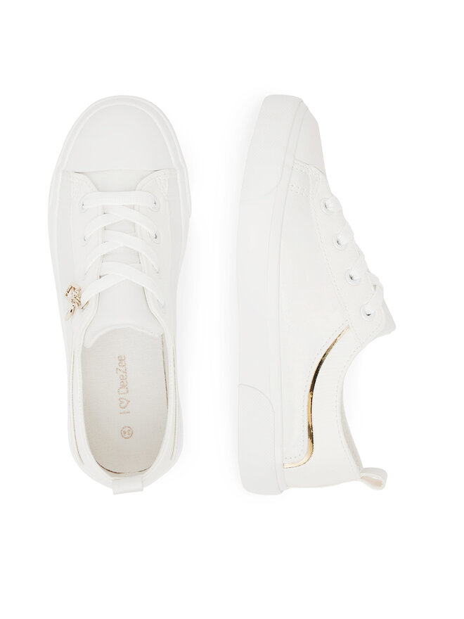 DeeZee Sneakersy DeeZee CSS20377-28 Biały