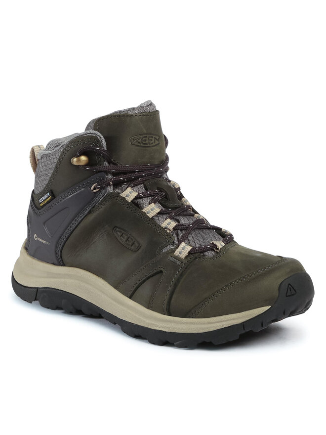 Keen Trekkingschuhe Keen Terradora II Leather Mid Wp 1023730 Grün