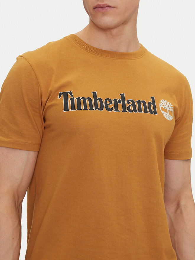 Timberland Timberland Marškinėliai TB0A5UPQ Smėlio Regular Fit