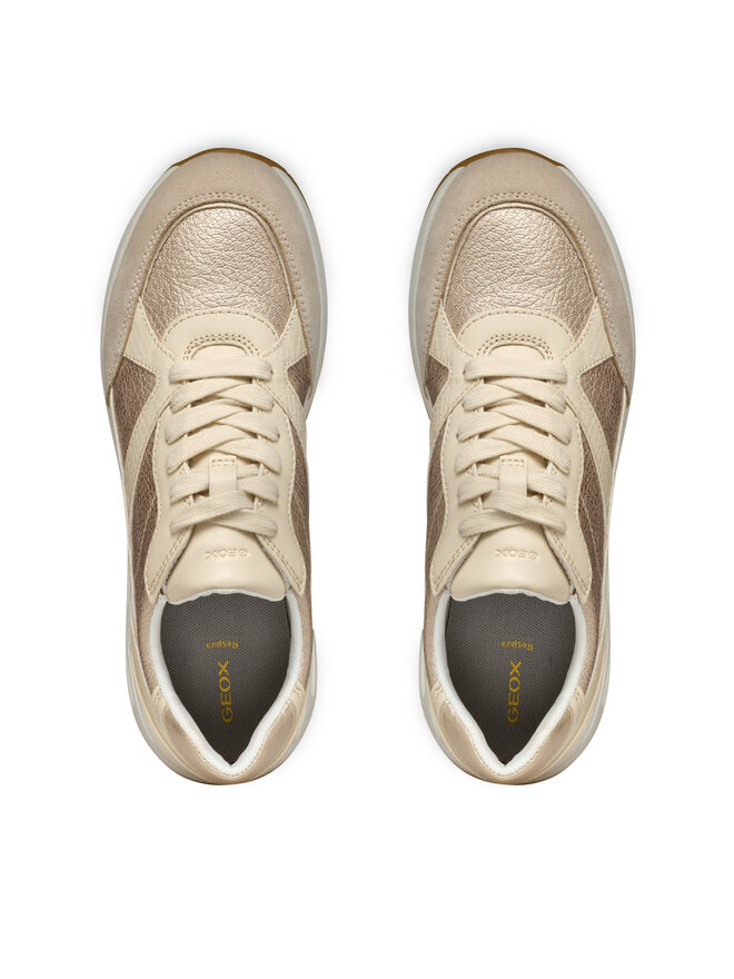 Geox Sneakersy Geox D Bulmya D46NQA 02N22 CB500 Złoty