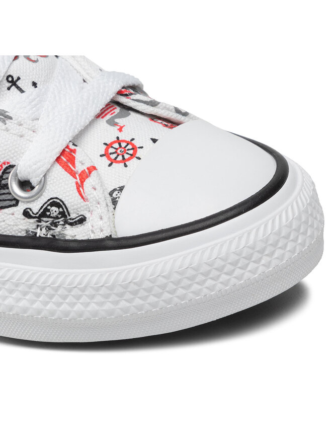 Converse Plátěnky Converse Chuck Taylor All Star Pirate 372874C Bílá
