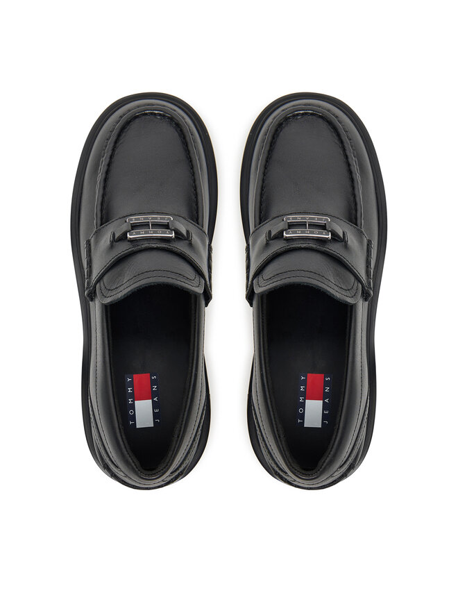 Tommy Jeans Лофери Tommy Jeans Tjw Chunky Loafer EN0EN02789 Чорний