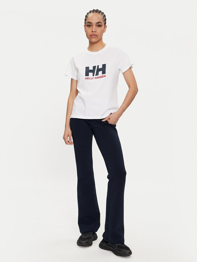 Helly Hansen Helly Hansen Marškinėliai W Hh Logo T-Shirt 2.0 34465 Balta Regular Fit