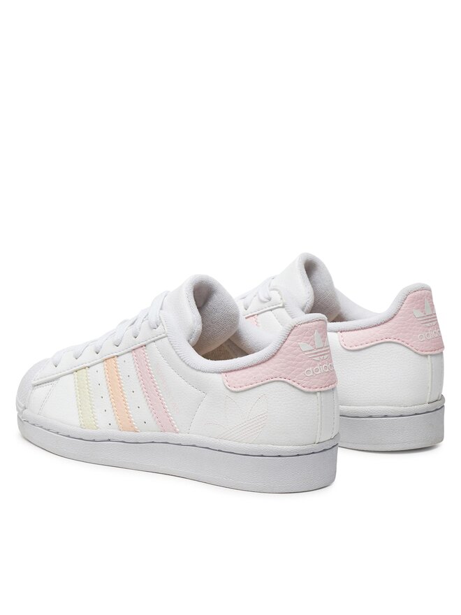 adidas Sneakersy adidas Superstar Kids IF3570 Biela