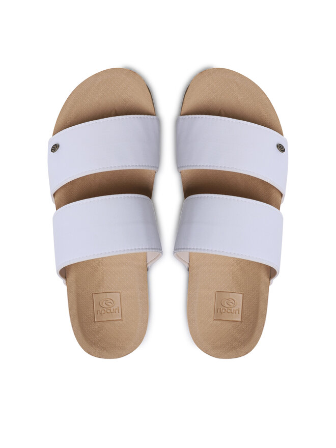 Rip Curl Pantoletten Rip Curl Swc Dual Strap Slide 154WOT Weiß